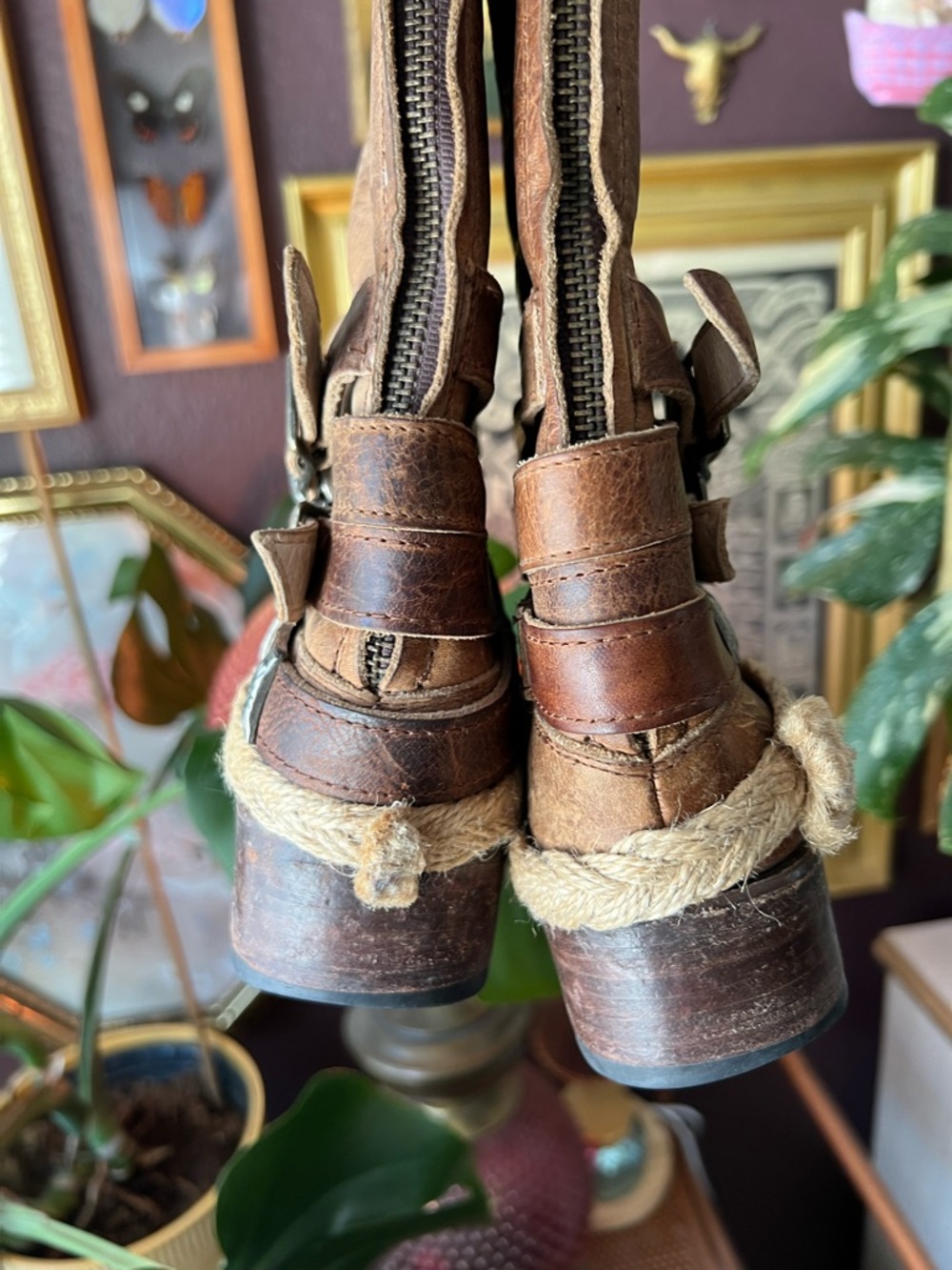Freebird Drove Leather Boots 8 - Picture 5 of 14